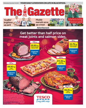 Cover of Blackpool Gazette