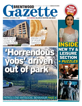 Cover of Brentwood Gazette