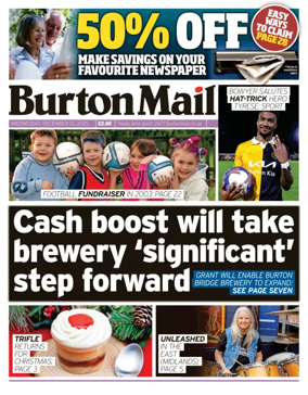 Cover of Burton Mail