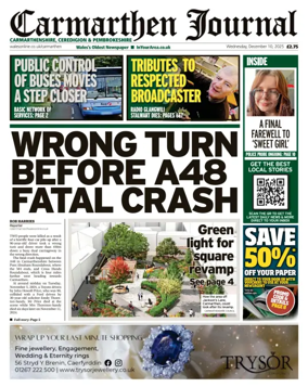 Cover of Carmarthen Journal