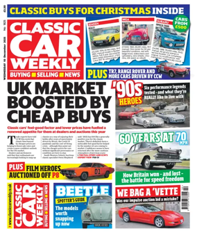 Cover of Classic Car Weekly (UK)