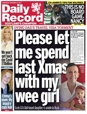 Cover of Daily Record