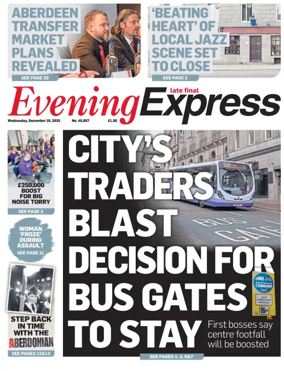 Cover of Evening Express (Extra Edition)