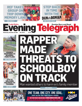 Cover of Evening Telegraph (First Edition)