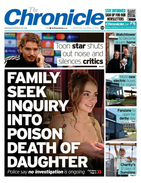 Cover of The Chronicle (South Tyneside and Durham)