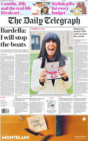 Cover of The Daily Telegraph