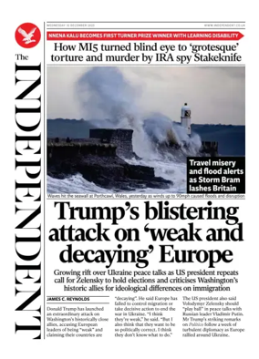 Cover of The Independent