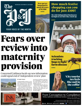 Cover of The Press and Journal (Highlands & Islands)