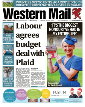 Cover of Western Mail