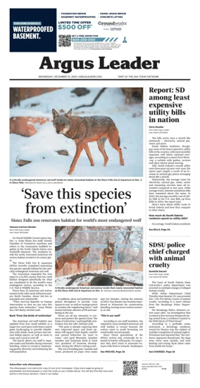 Cover of Argus Leader