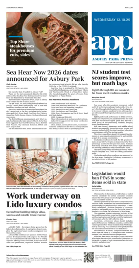 Cover of Asbury Park Press