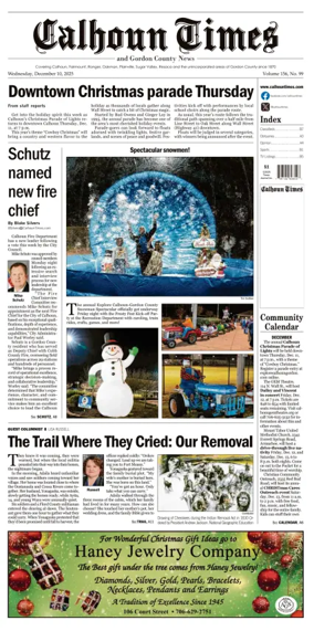 Cover of Calhoun Times