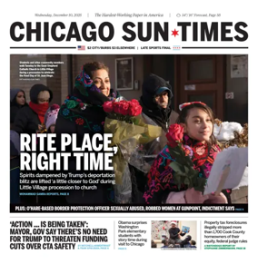 Cover of Chicago Sun-Times