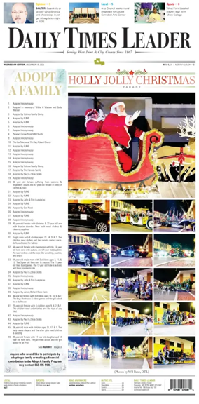 Cover of Daily Times Leader