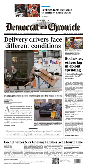 Cover of Democrat and Chronicle