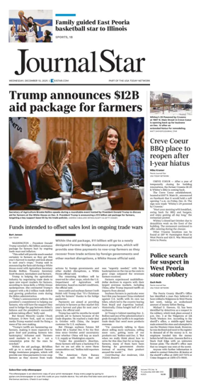 Cover of Journal Star (Peoria)