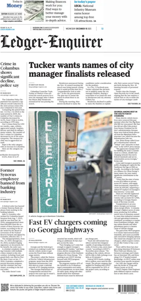 Cover of Ledger-Enquirer