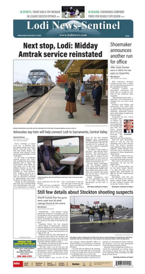 Cover of Lodi News-Sentinel