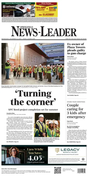 Cover of Springfield News-Leader