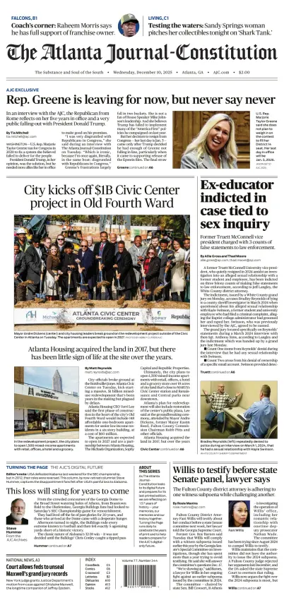 Cover of The Atlanta Journal-Constitution