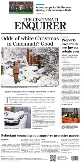 Cover of The Cincinnati Enquirer