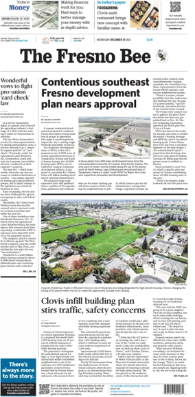 Cover of The Fresno Bee