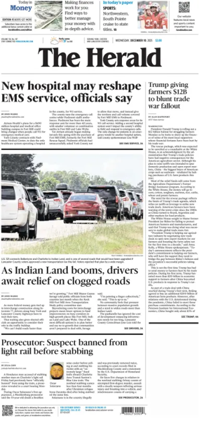 Cover of The Herald (Rock Hill)