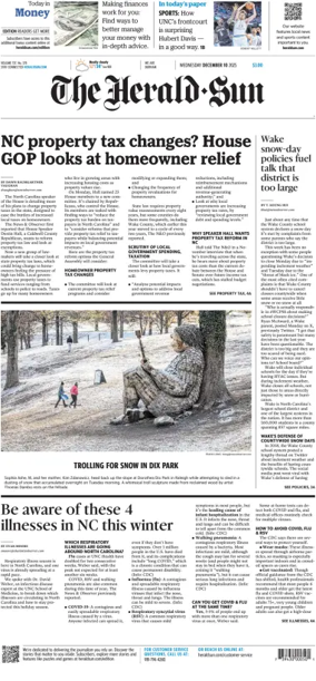 Cover of The Herald Sun