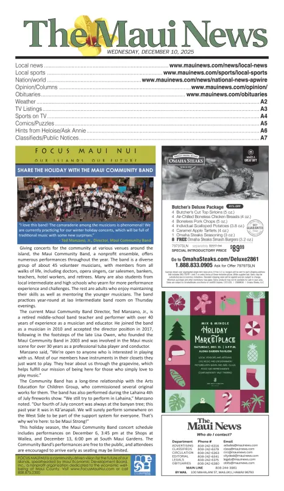 Cover of The Maui News