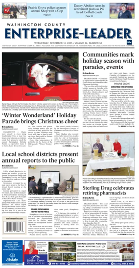 Cover of Washington County Enterprise-Leader
