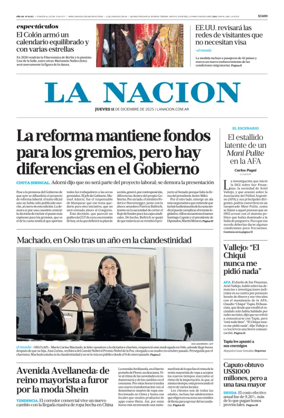 Cover of La Nacion
