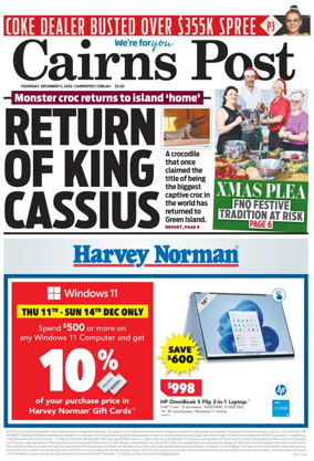 Cover of The Cairns Post