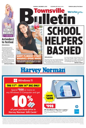 Cover of Townsville Bulletin