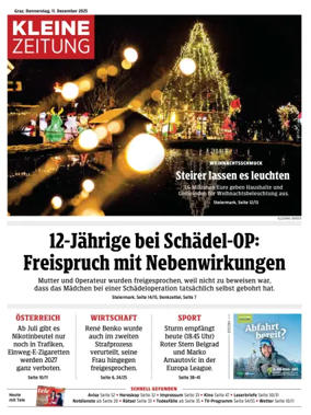 Cover of Kleine Zeitung Steiermark