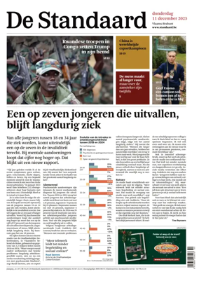 Cover of De Standaard