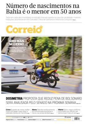 Cover of Correio da Bahia