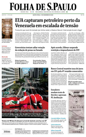Cover of Folha De S.Paulo