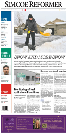 Cover of Simcoe Reformer