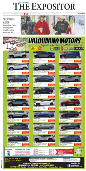 Cover of The Expositor (Brantford)