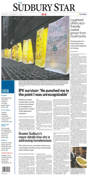 Cover of The Sudbury Star