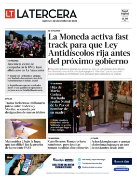 Cover of La Tercera
