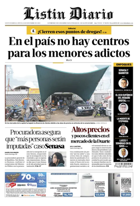 Cover of Listin Diario