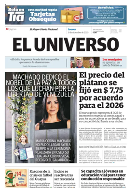 Cover of El Universo