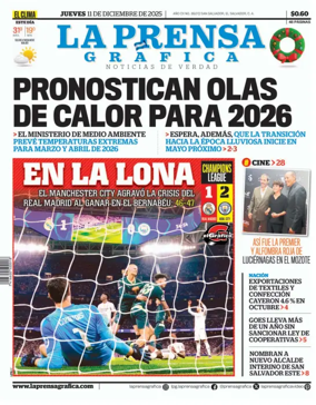 Cover of La Prensa Grafica