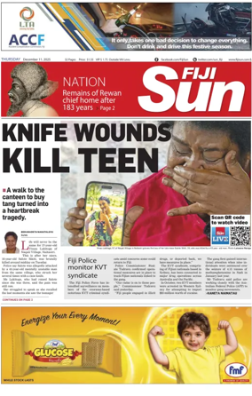 Cover of Fiji Sun