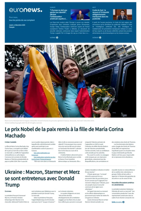 Cover of EuroNews (French Edition)