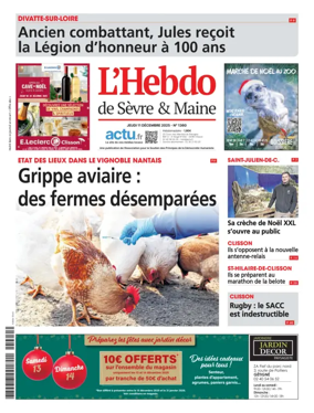 Cover of L'Hebdo de Sèvre et Maine