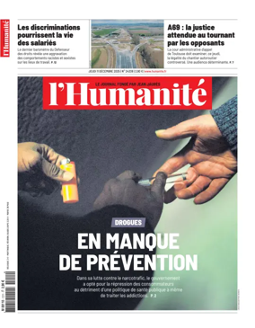 Cover of L'HUMANITE