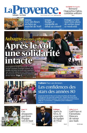 Cover of La Provence Aubagne-La Ciotat