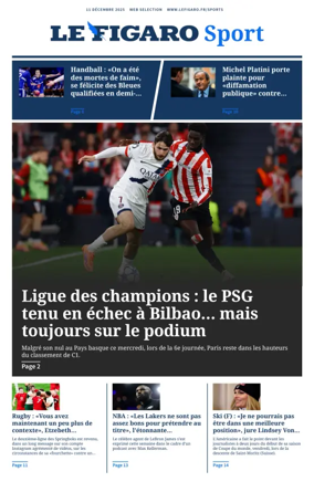 Cover of Le Figaro Sport